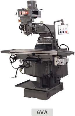 3600rpm Turret Head Milling Machine 5HP Boring With Drawbar